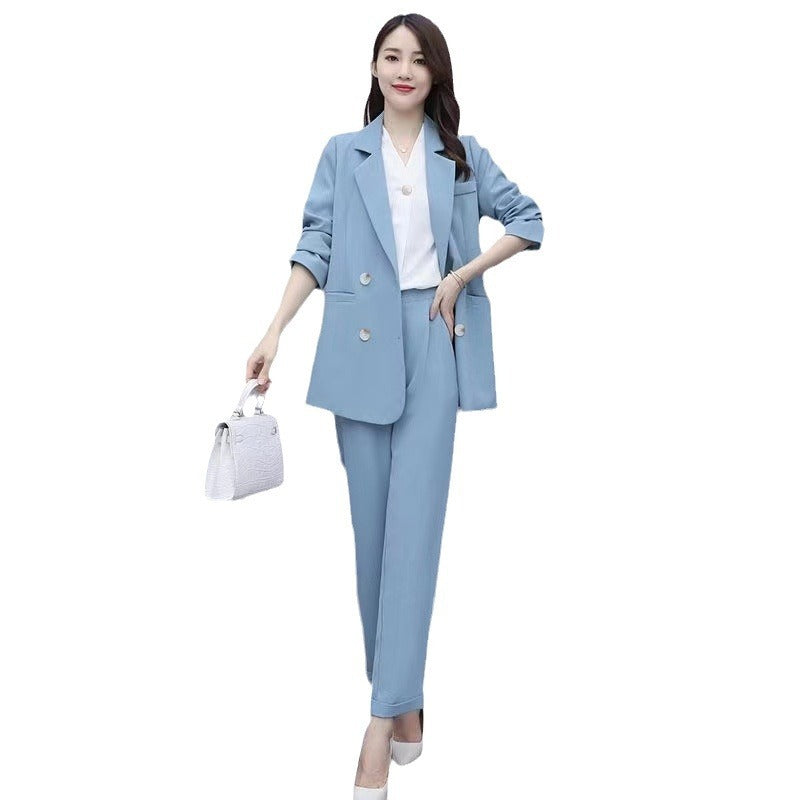Women's Korean-style Loose Temperament Plus Size Suit