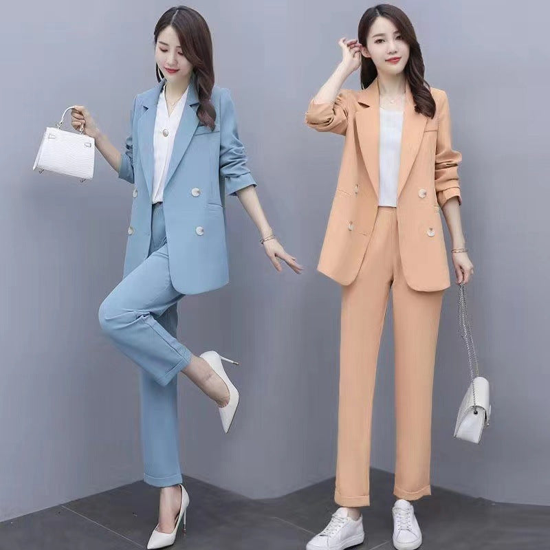 Women's Korean-style Loose Temperament Plus Size Suit