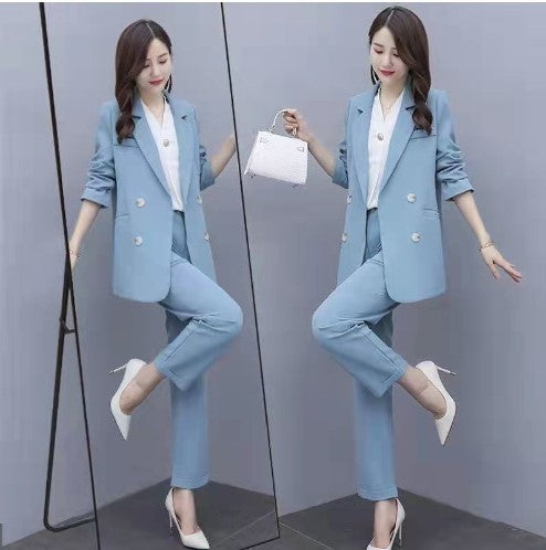 Women's Korean-style Loose Temperament Plus Size Suit